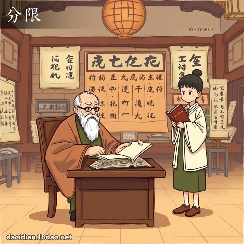詞語: 分限 (多意詞)
