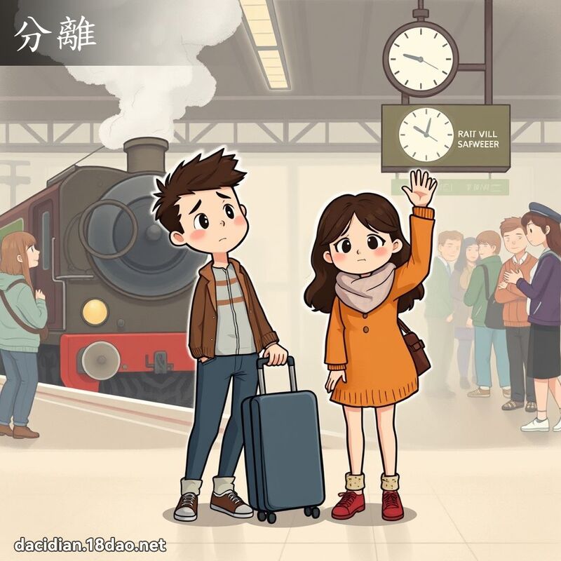 分离 - 国语大辞典配图