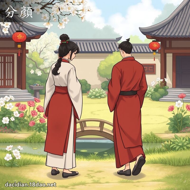 分顏 - 國語大辭典配圖