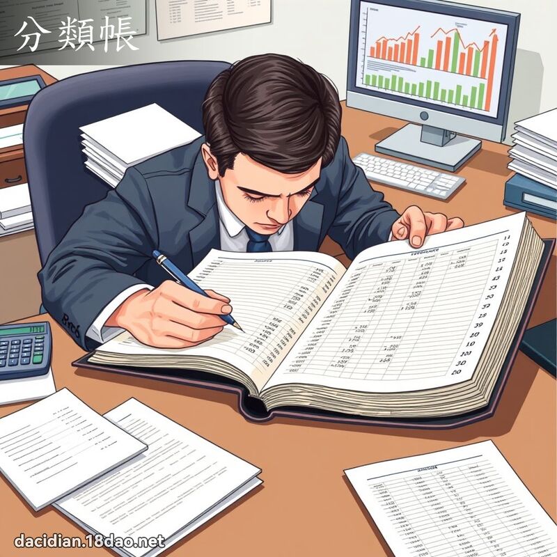 分类帐 - 国语大辞典配图
