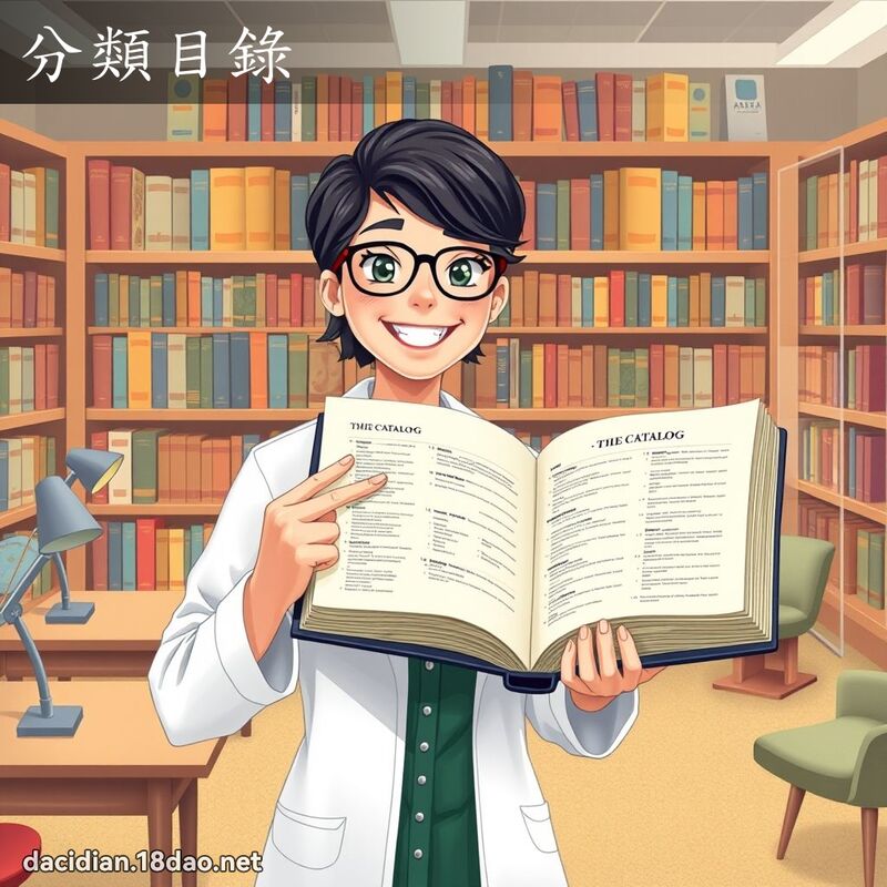 分類目錄 - 國語大辭典配圖