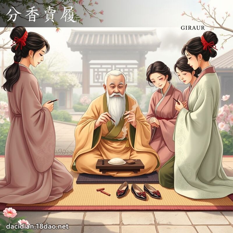 分香賣履 - 國語大辭典配圖