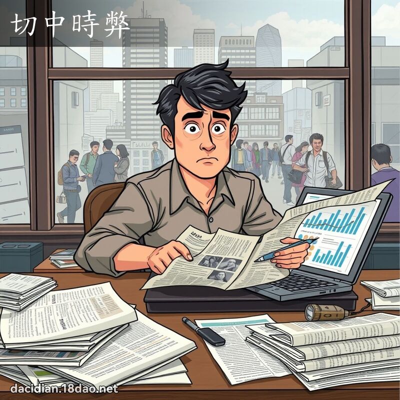 切中時弊 - 國語大辭典配圖