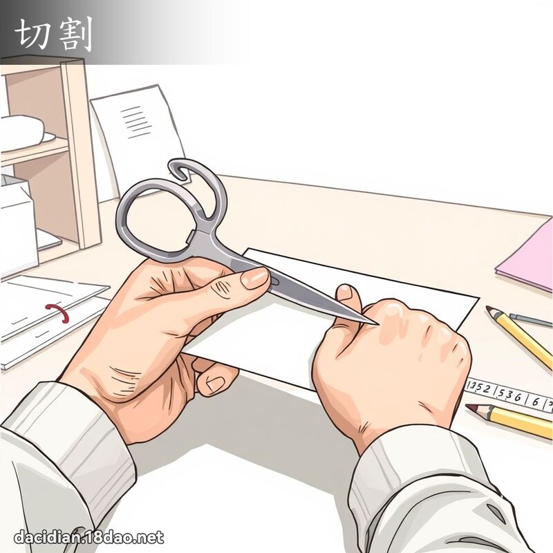 切割 - 国语大辞典配图