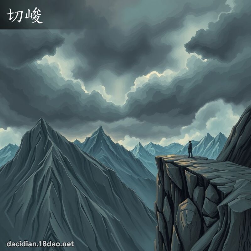 切峻 - 國語大辭典配圖