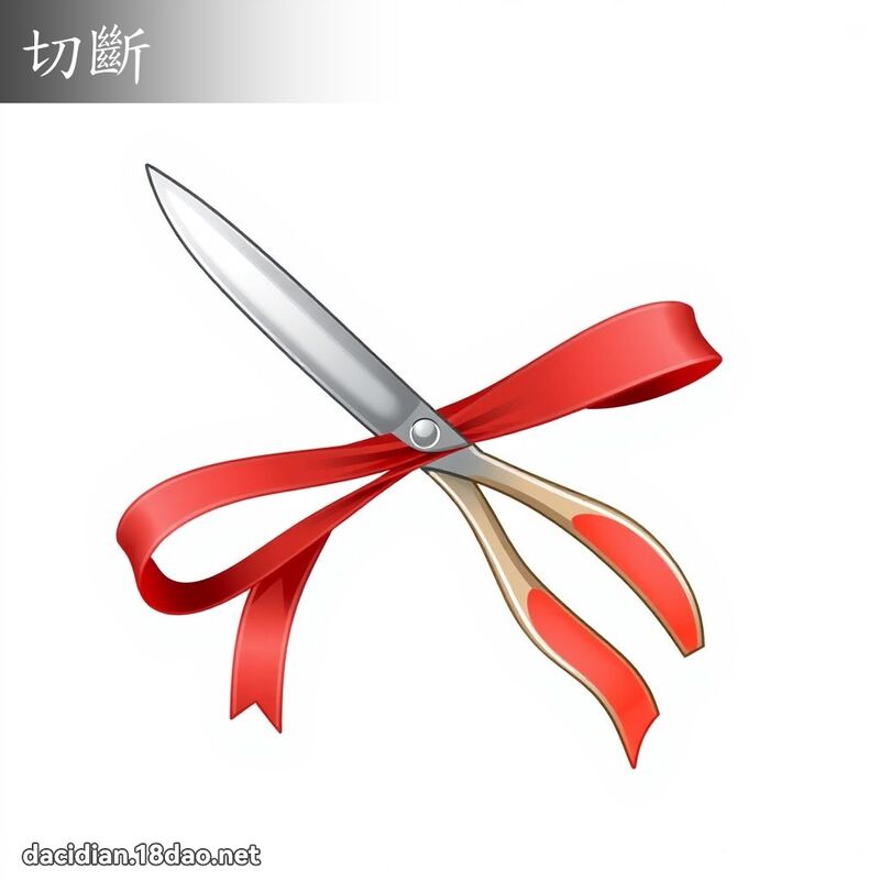 切断 - 国语大辞典配图