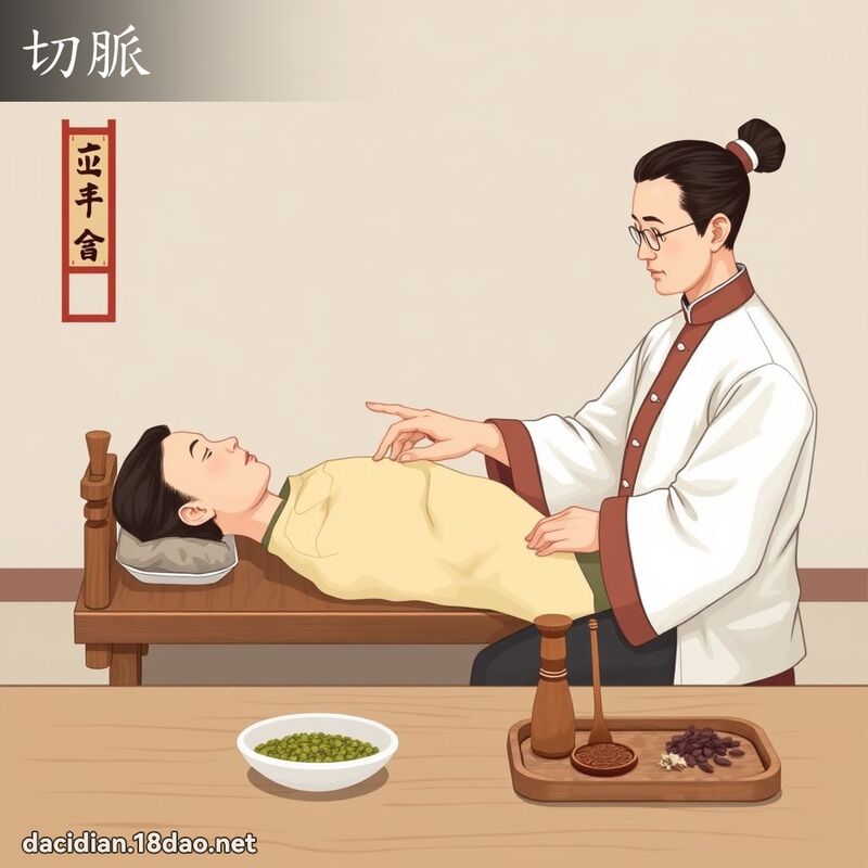 切脈 - 國語大辭典配圖