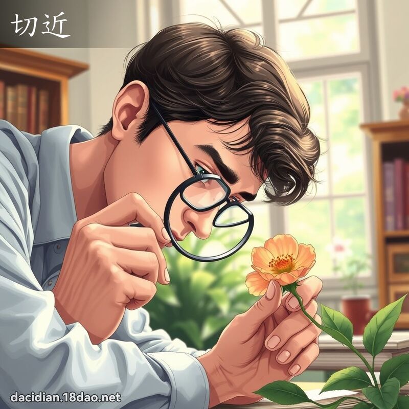 切近 - 國語大辭典配圖