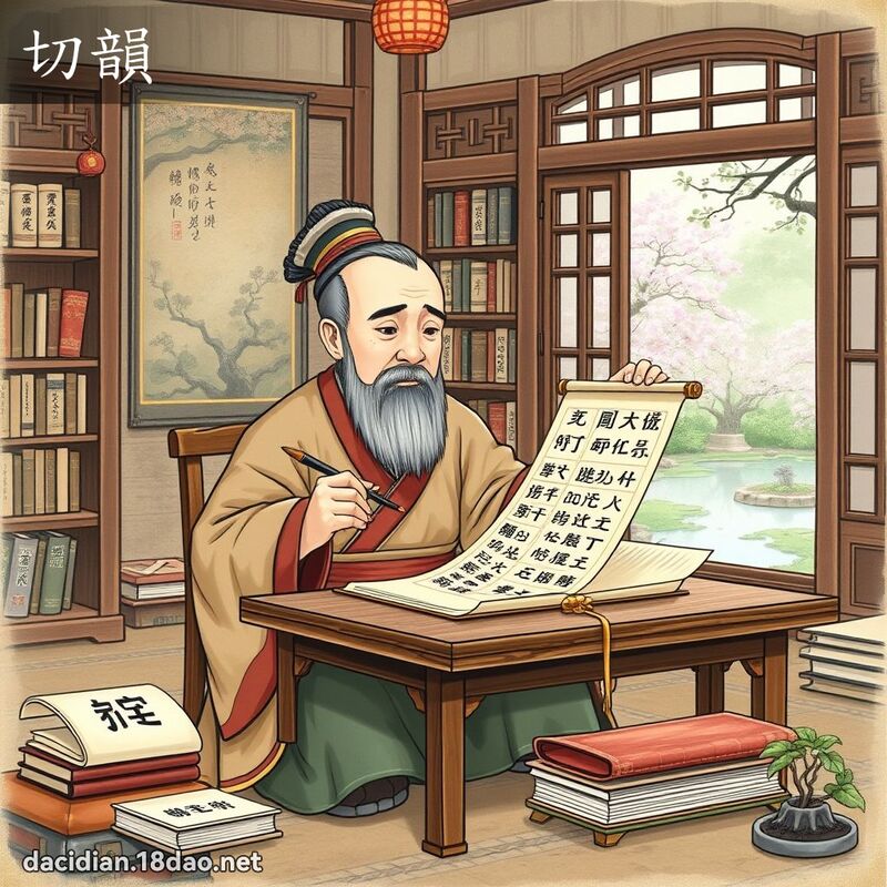 切韻 - 國語大辭典配圖