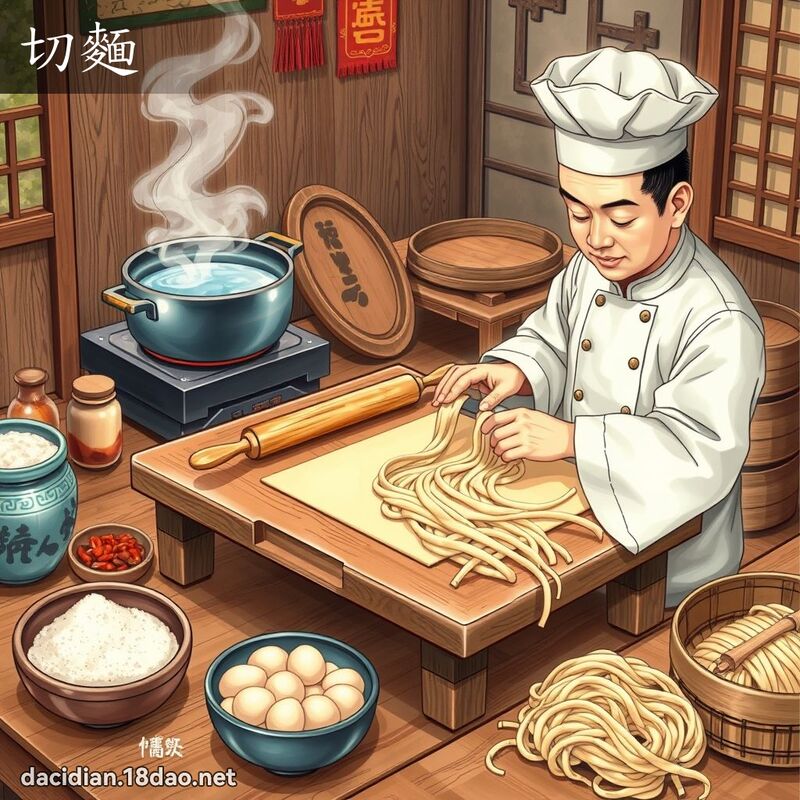 切麵 - 國語大辭典配圖