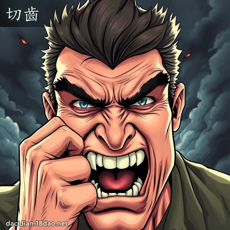 切齒 - 國語大辭典配圖