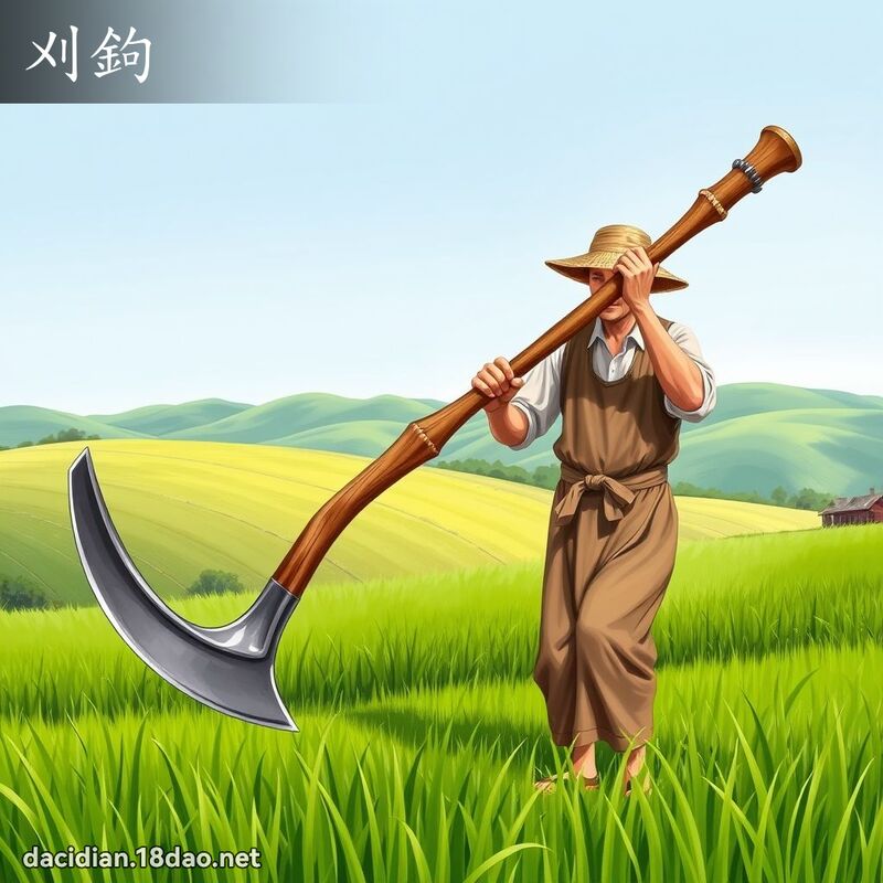 刈鉤 - 国语大辞典配图