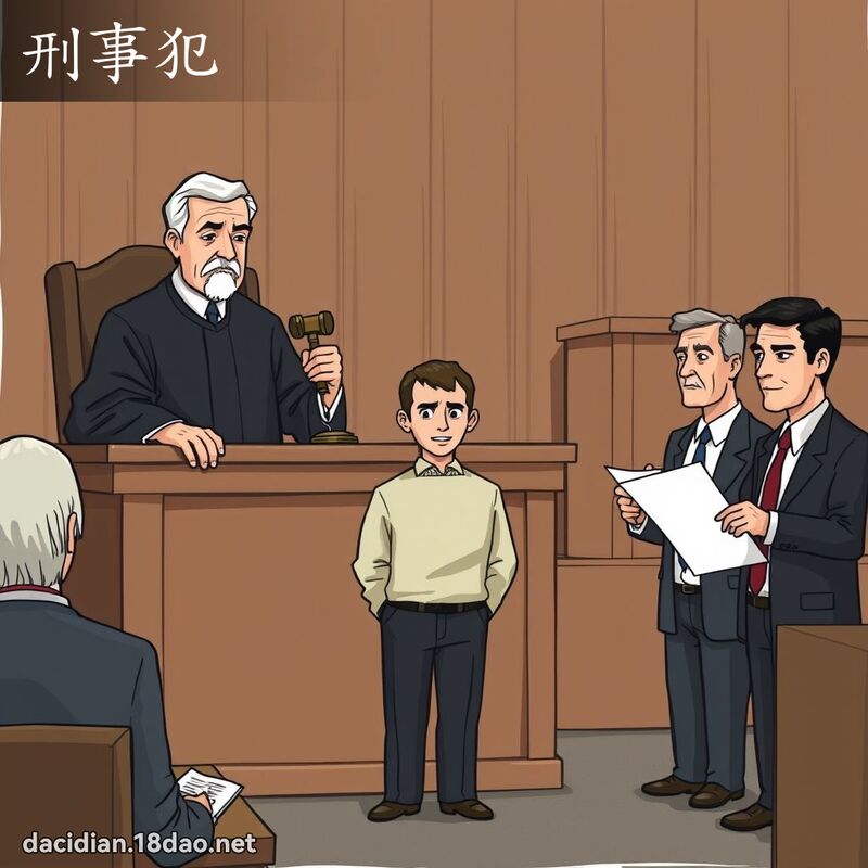 刑事犯 - 国语大辞典配图