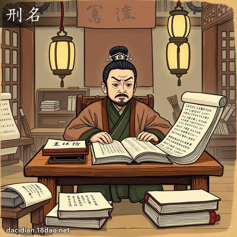 刑名 - 國語大辭典配圖