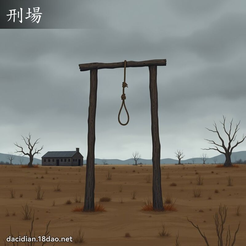 刑场 - 国语大辞典配图