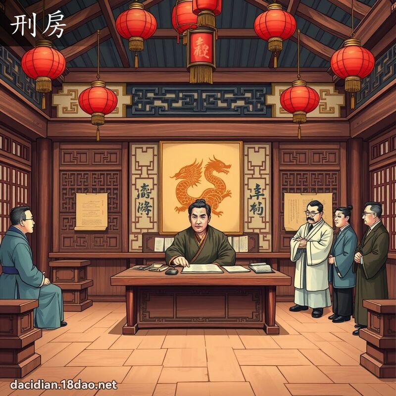 刑房 - 國語大辭典配圖