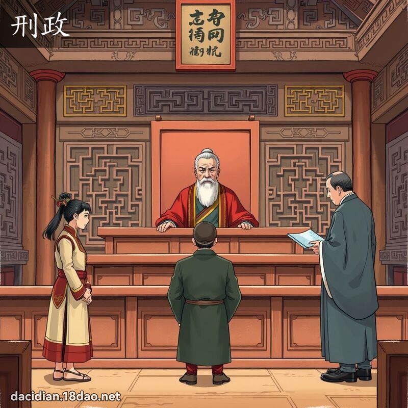 刑政 - 国语大辞典配图