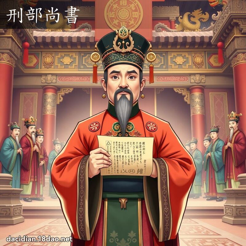 刑部尚书 - 国语大辞典配图