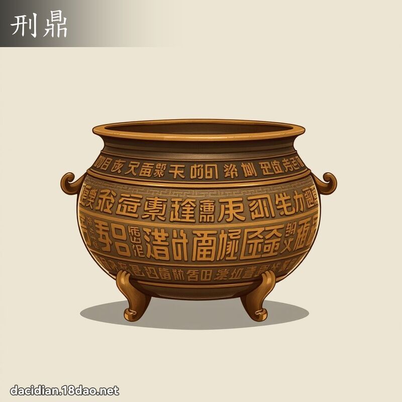 刑鼎 - 國語大辭典配圖