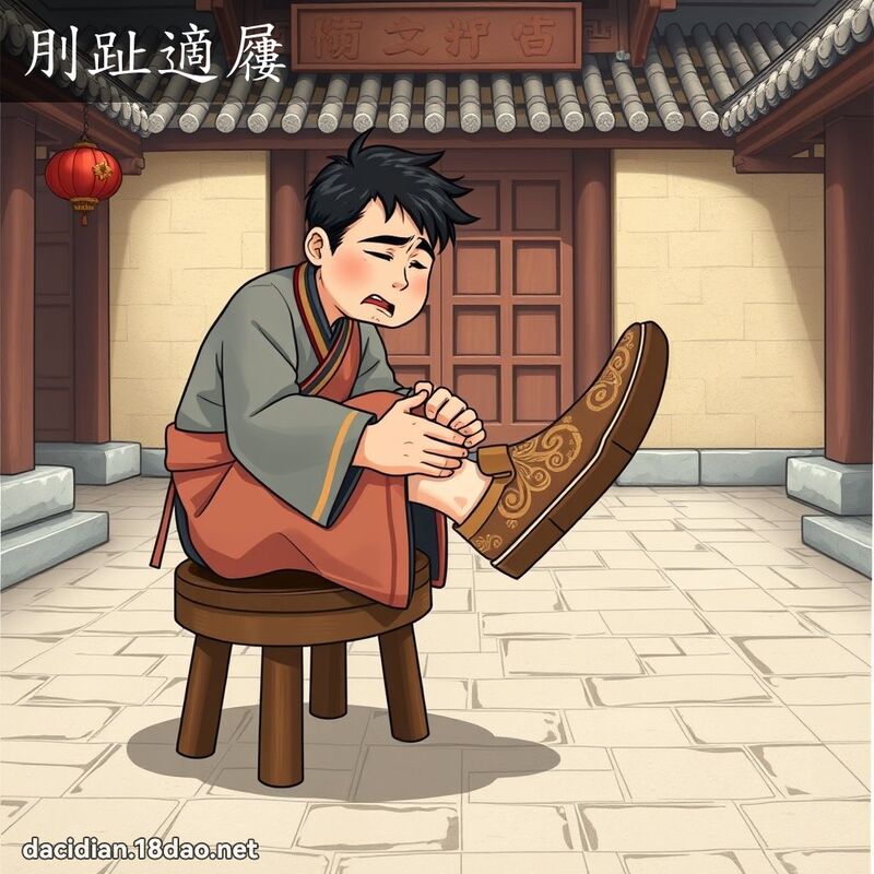 刖趾適屨 - 國語大辭典配圖