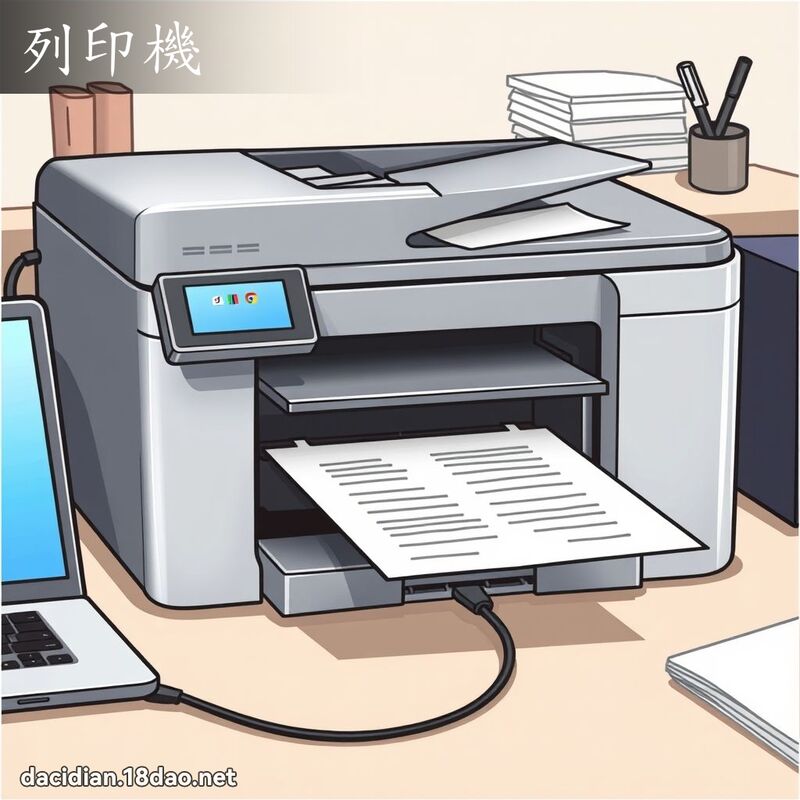 列印机 - 国语大辞典配图