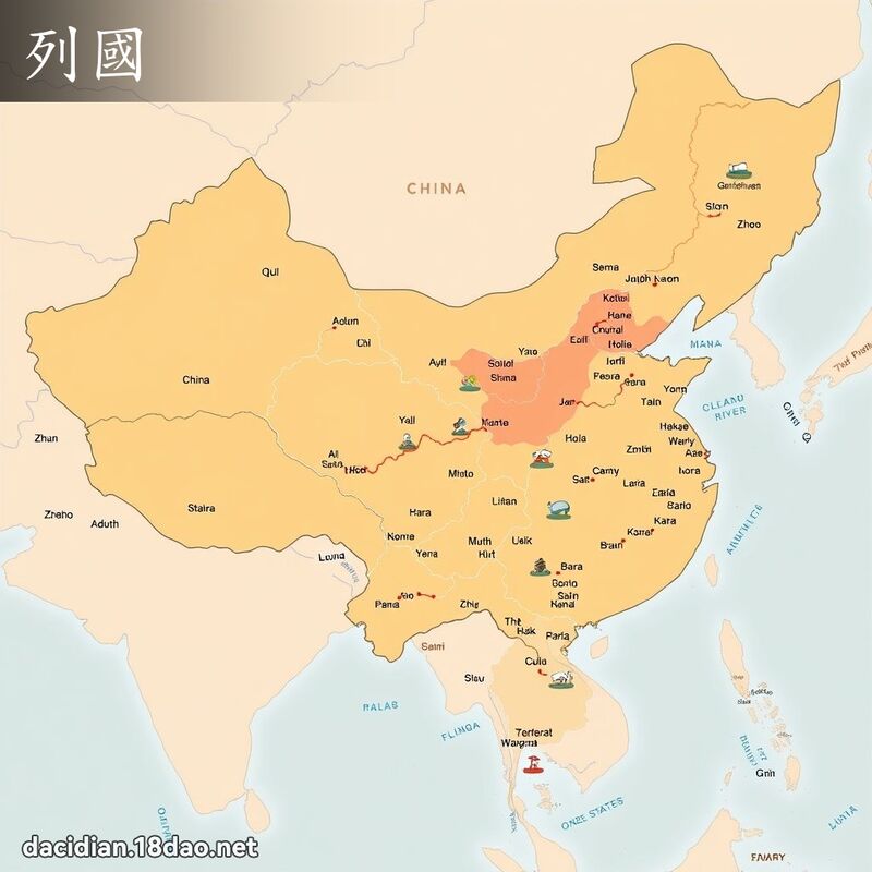 列國 - 國語大辭典配圖