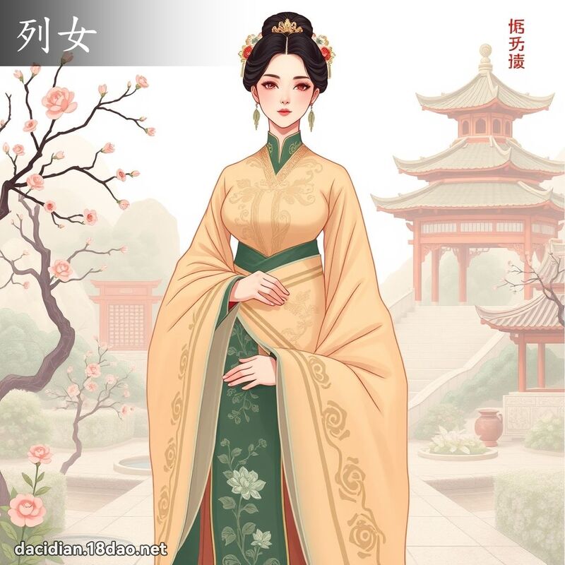 列女 - 國語大辭典配圖