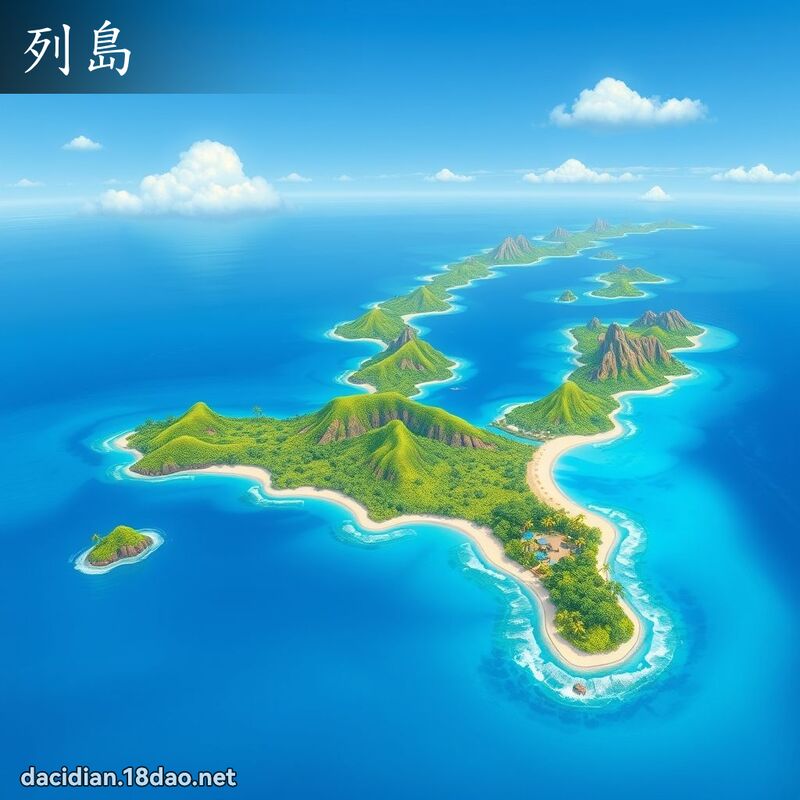 列島 - 國語大辭典配圖
