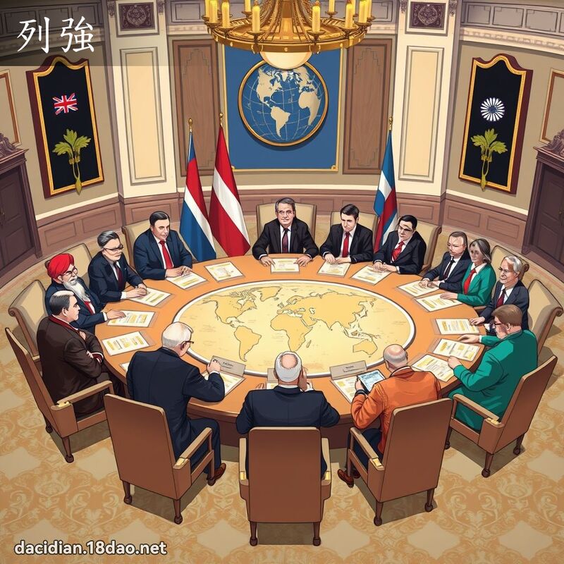 列强 - 国语大辞典配图