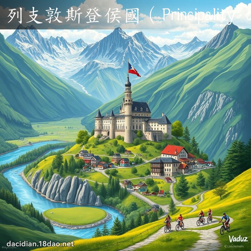 列支敦斯登侯國（Principality of Liechtenstein） - 國語大辭典配圖