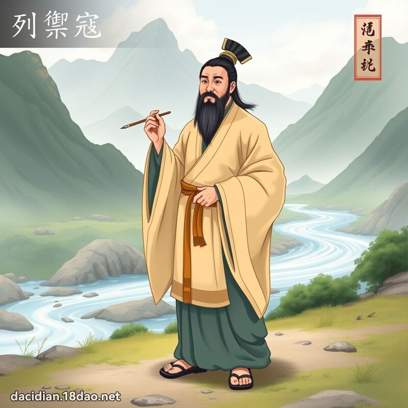列御寇 - 国语大辞典配图