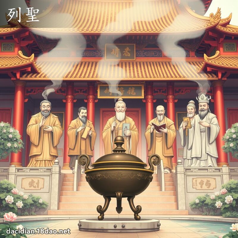 列聖 - 國語大辭典配圖