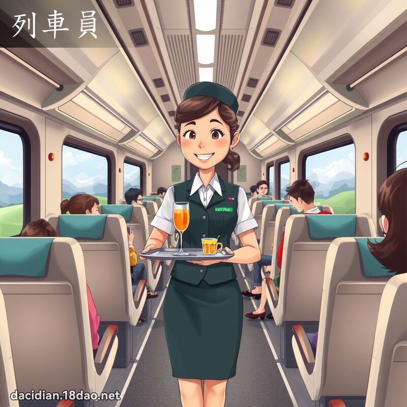 列车员 - 国语大辞典配图