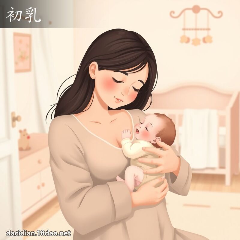 初乳 - 國語大辭典配圖