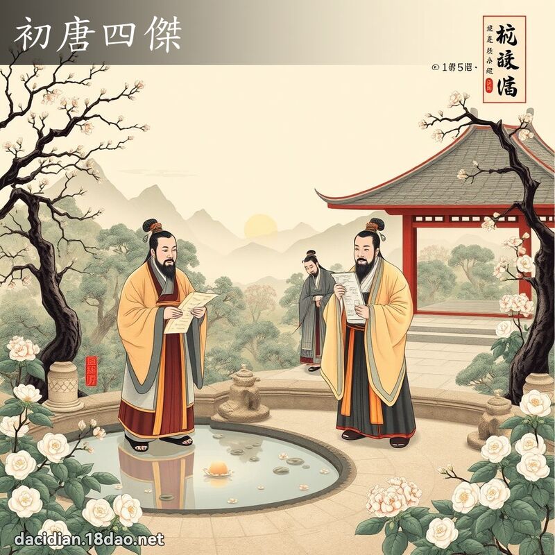初唐四杰 - 国语大辞典配图