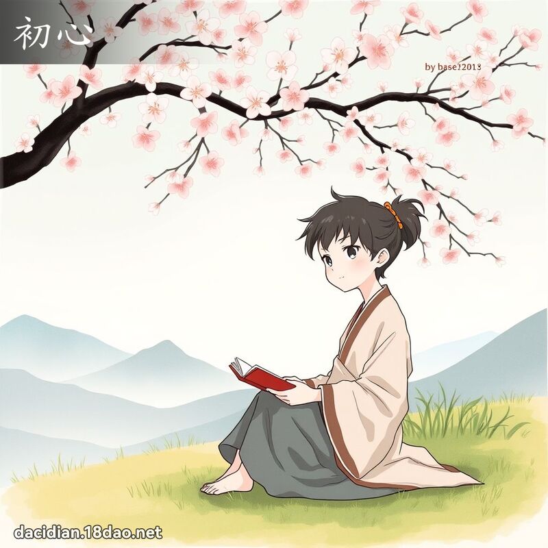 初心 - 國語大辭典配圖