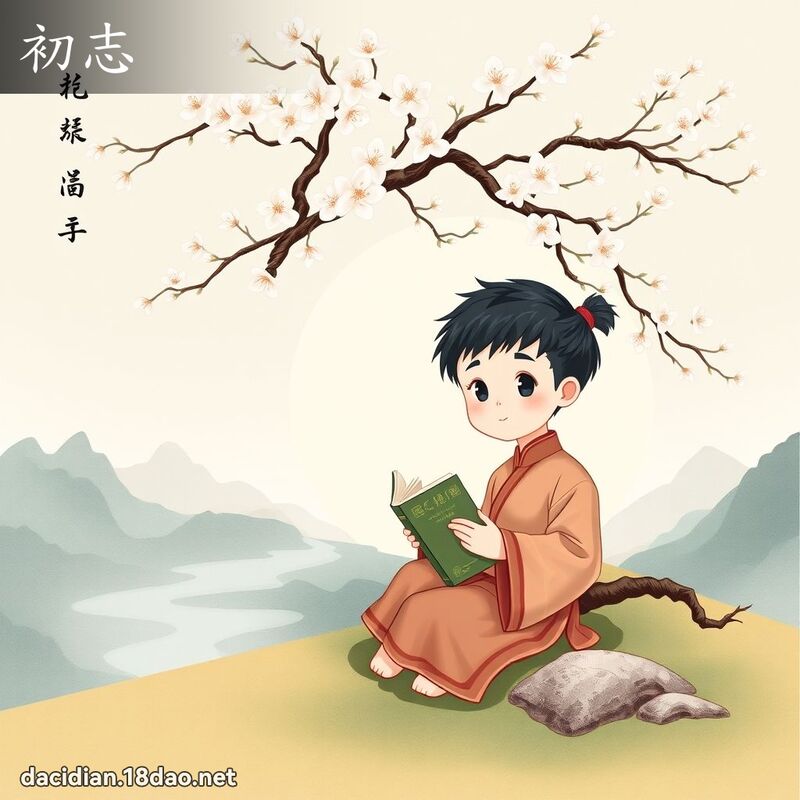 初志 - 国语大辞典配图