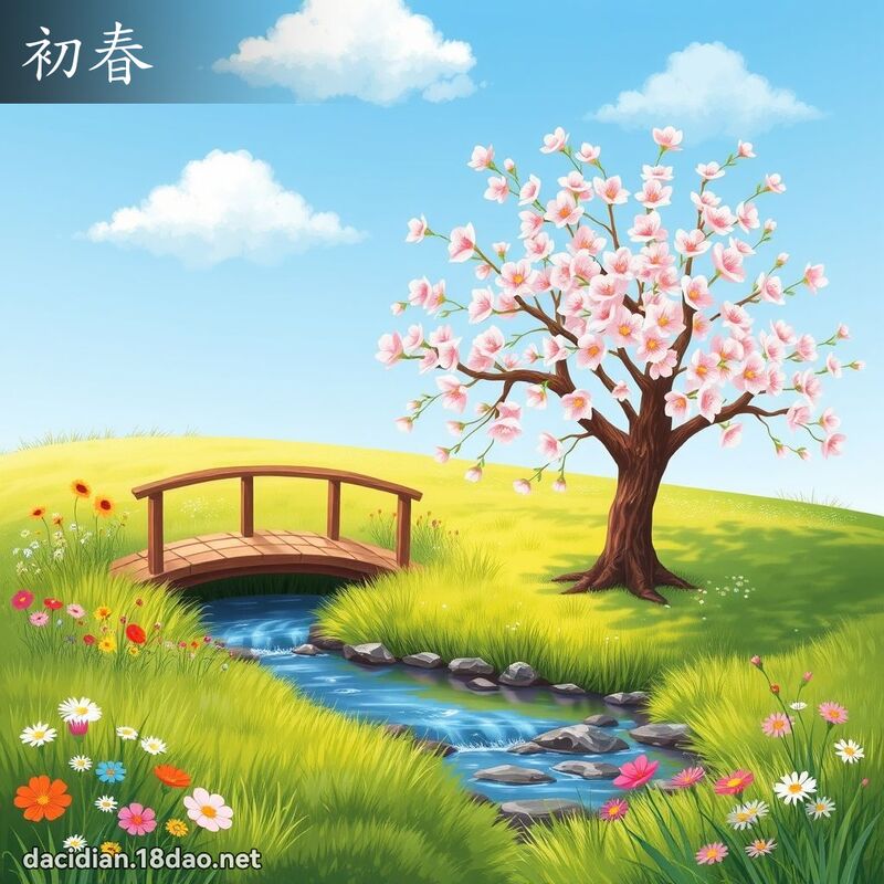 初春 - 國語大辭典配圖