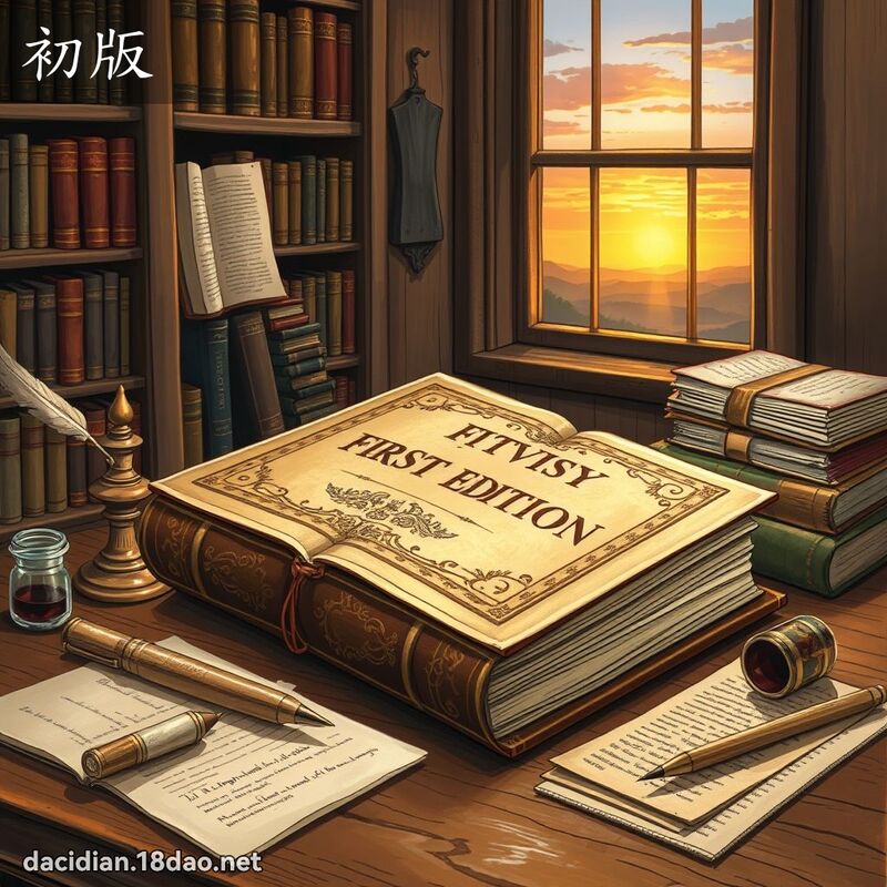 初版 - 国语大辞典配图