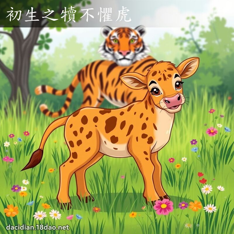 初生之犢不懼虎 - 國語大辭典配圖