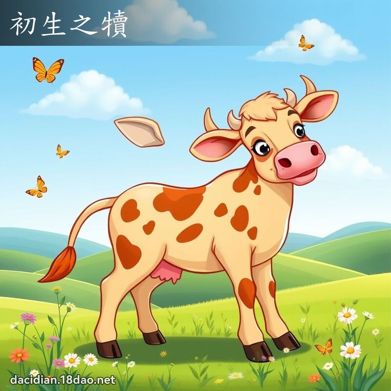 初生之犢 - 國語大辭典配圖