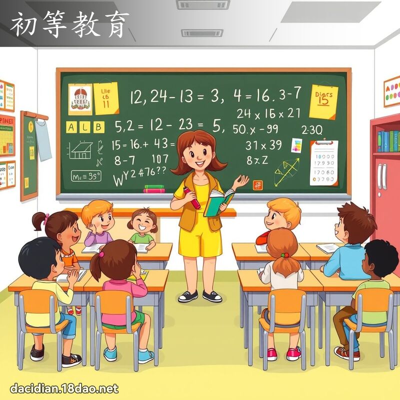 初等教育 - 國語大辭典配圖