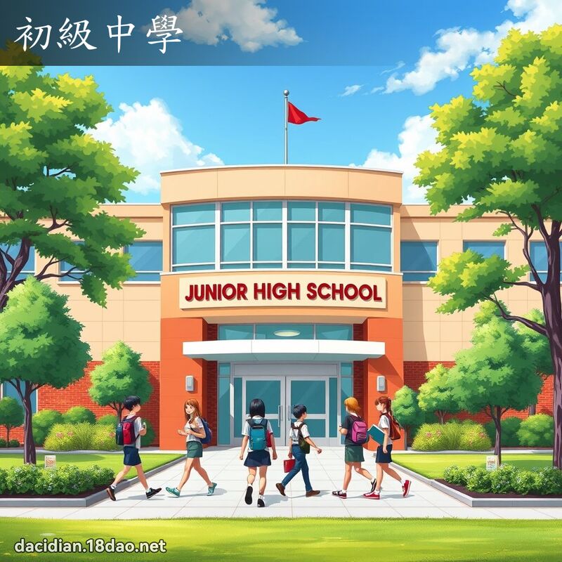 初级中学 - 国语大辞典配图
