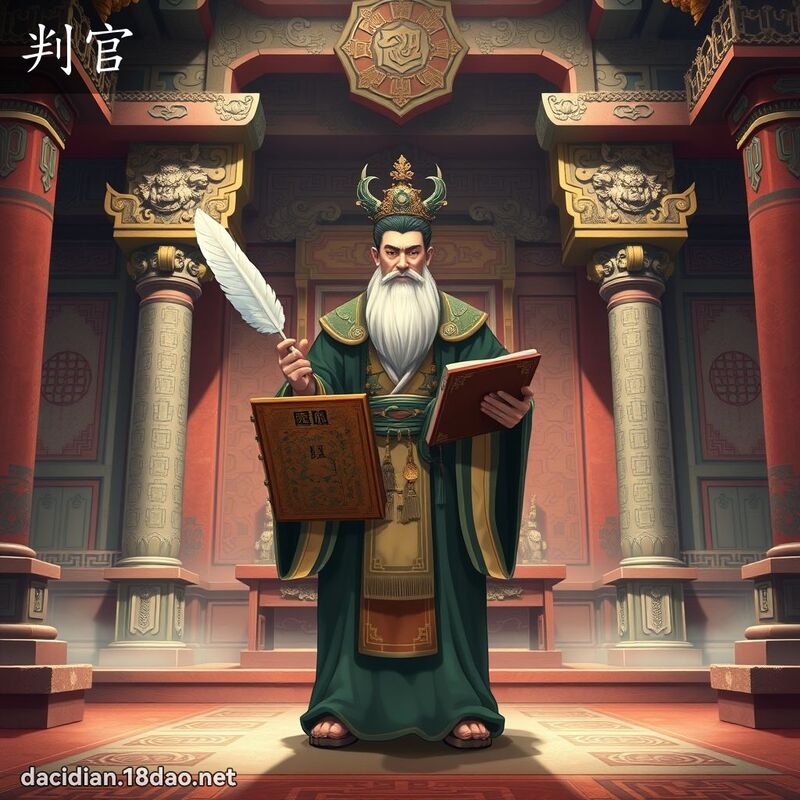 判官 - 國語大辭典配圖