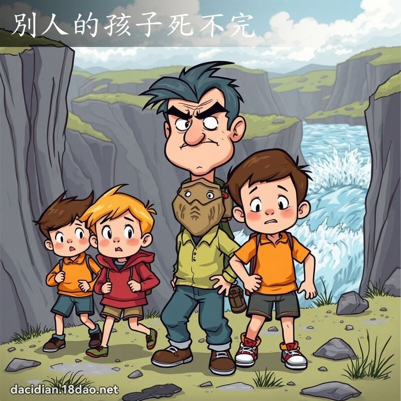 別人的孩子死不完 - 國語大辭典配圖