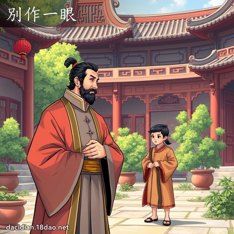 別作一眼 - 國語大辭典配圖