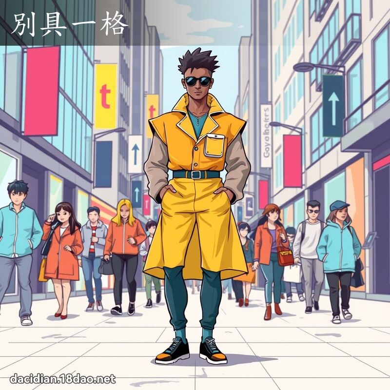 別具一格 - 國語大辭典配圖