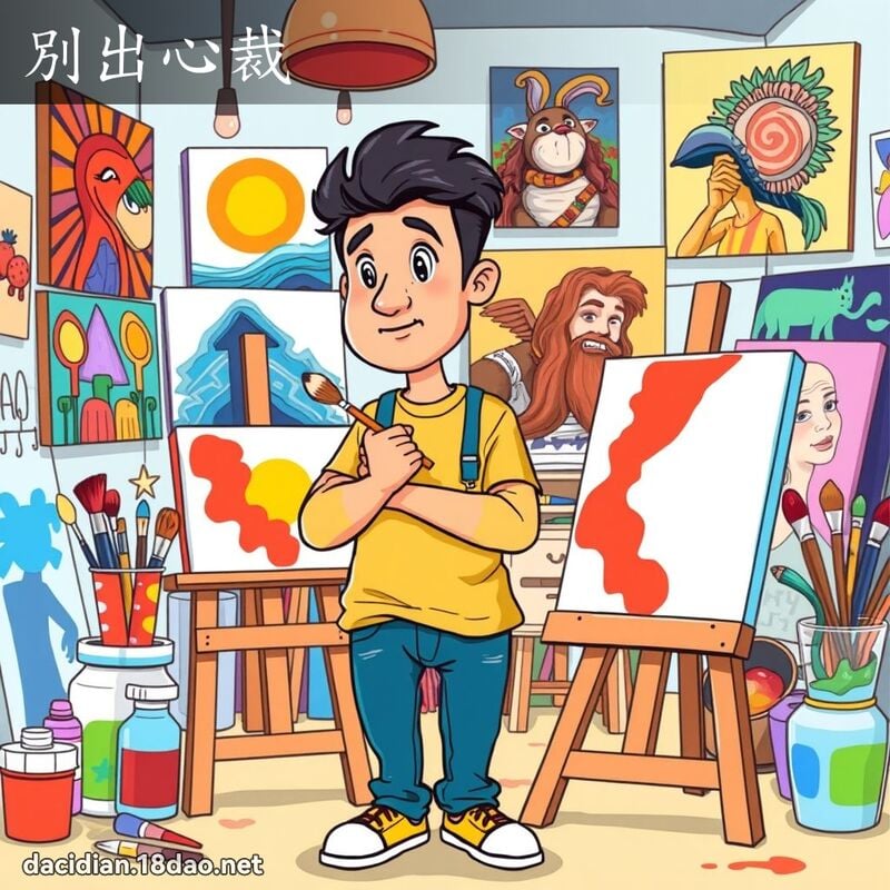 別出心裁 - 国语大辞典配图
