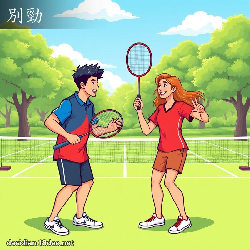 別勁 - 國語大辭典配圖