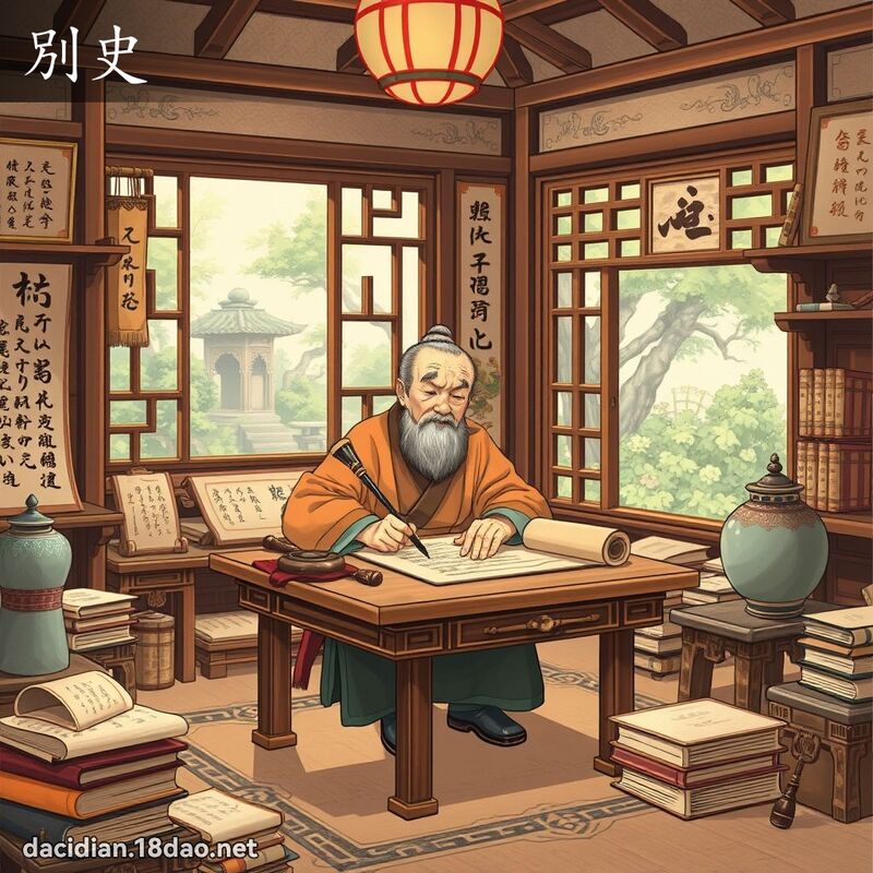 別史 - 國語大辭典配圖